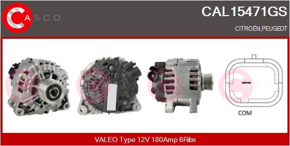 Lichtmaschine Generator Casco CAL15471GS