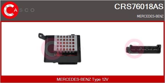 Widerstand Innenraumgebläse Casco CRS76018AS