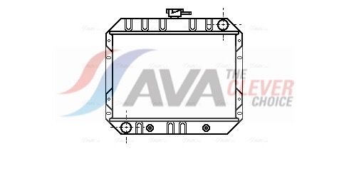 Kühler, Motorkühlung AVA QUALITY COOLING FD2099