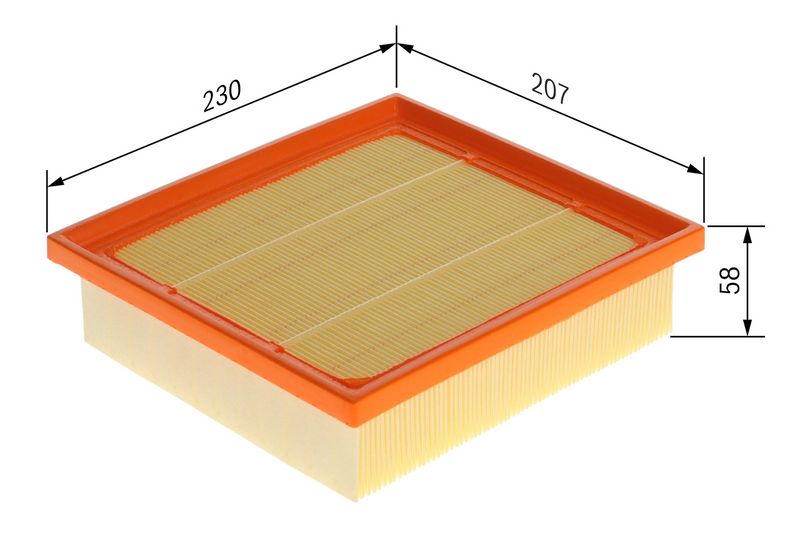 Luftfilter BOSCH F 026 400 871