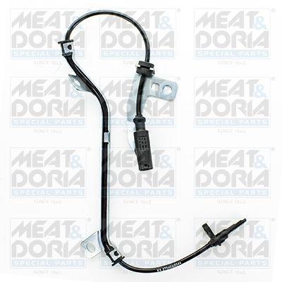 Sensor, Raddrehzahl MEAT & DORIA 90799