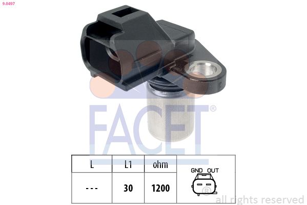 Sensor, Nockenwellenposition FACET 9.0497
