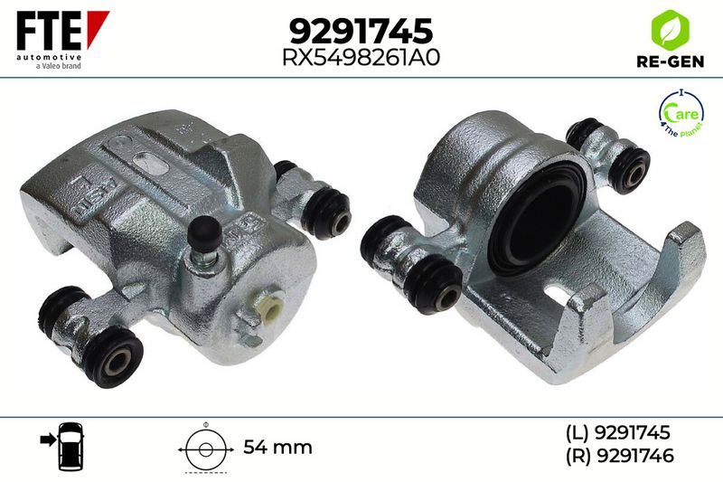 Bremssattel FTE 9291745