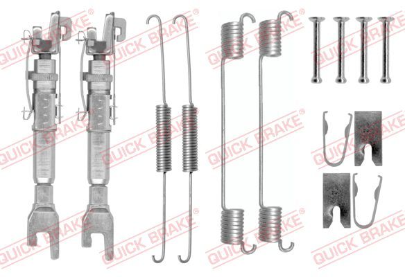 Zubehörsatz, Bremsbacken QUICK BRAKE 105-0781S