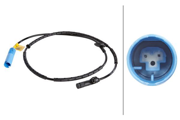 Sensor, Raddrehzahl HELLA 6pu 009 106-341
