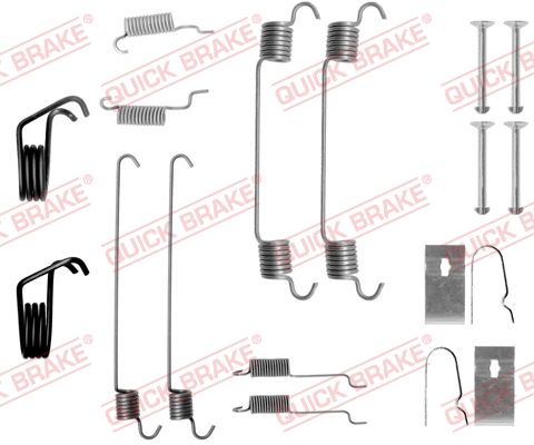 Zubehörsatz, Bremsbacken QUICK BRAKE 105-0799