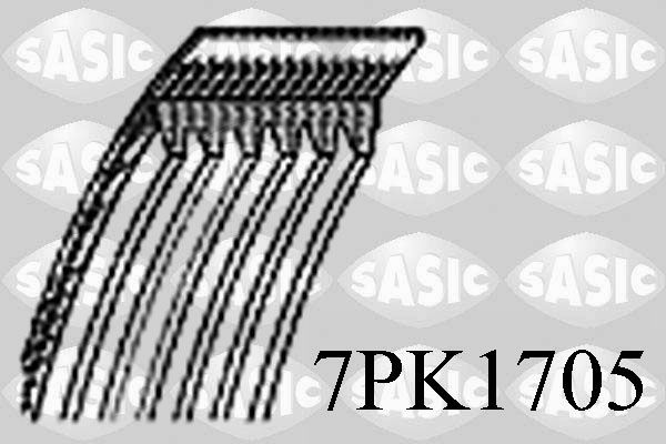 Keilrippenriemen SASIC 7PK1705