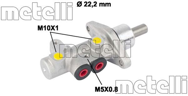 Hauptbremszylinder METELLI 05-0549