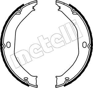 Bremsbackensatz, Feststellbremse METELLI 53-0360