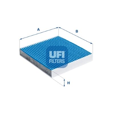 Filter, kupéventilation UFI 34.266.00