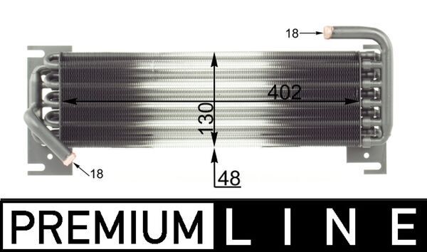 Ölkühler, Motoröl MAHLE CLC56000P