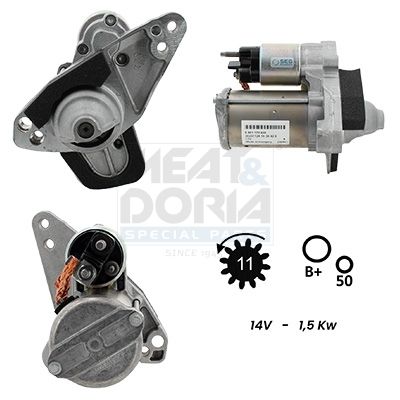 Starter MEAT & DORIA 5010989G