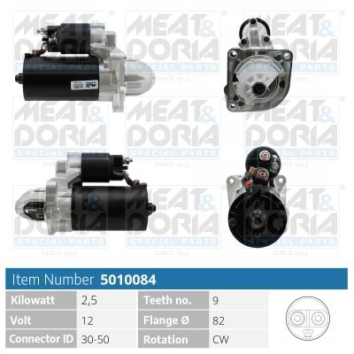 Starter MEAT & DORIA 5010084