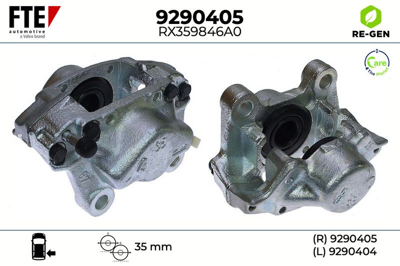 Bremssattel FTE 9290405