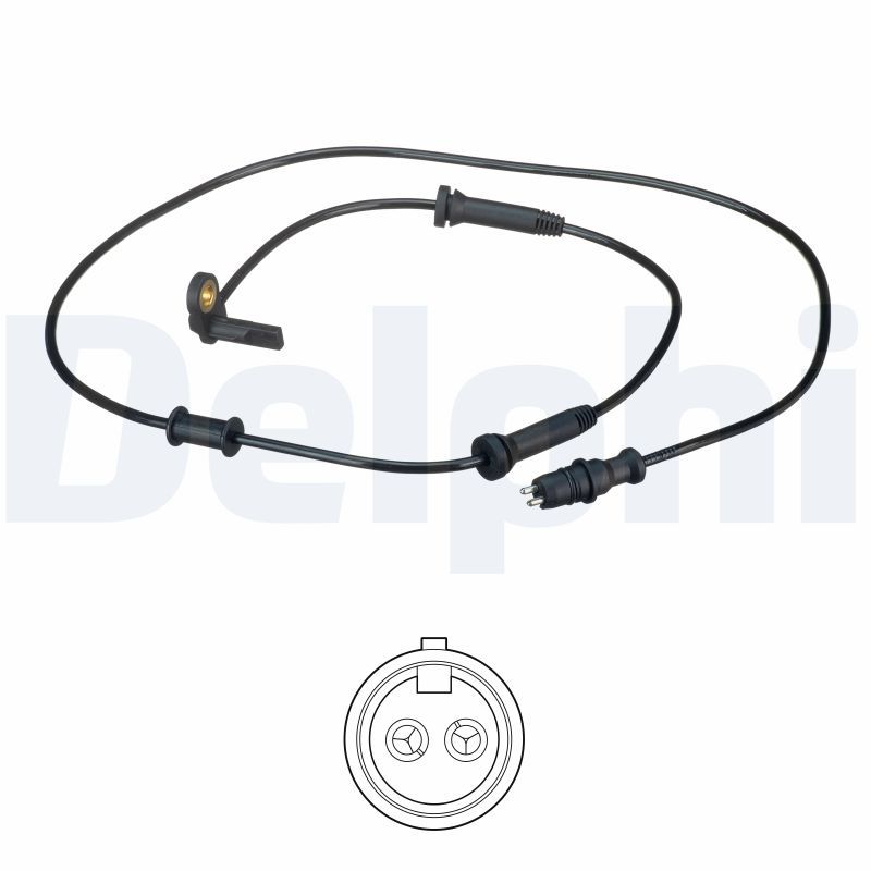 Sensor, Raddrehzahl DELPHI SS20479