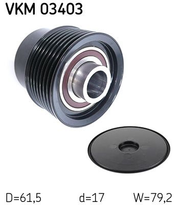 Generatorfreilauf SKF VKM03403