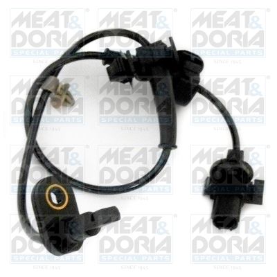 Sensor, Raddrehzahl MEAT & DORIA 90692