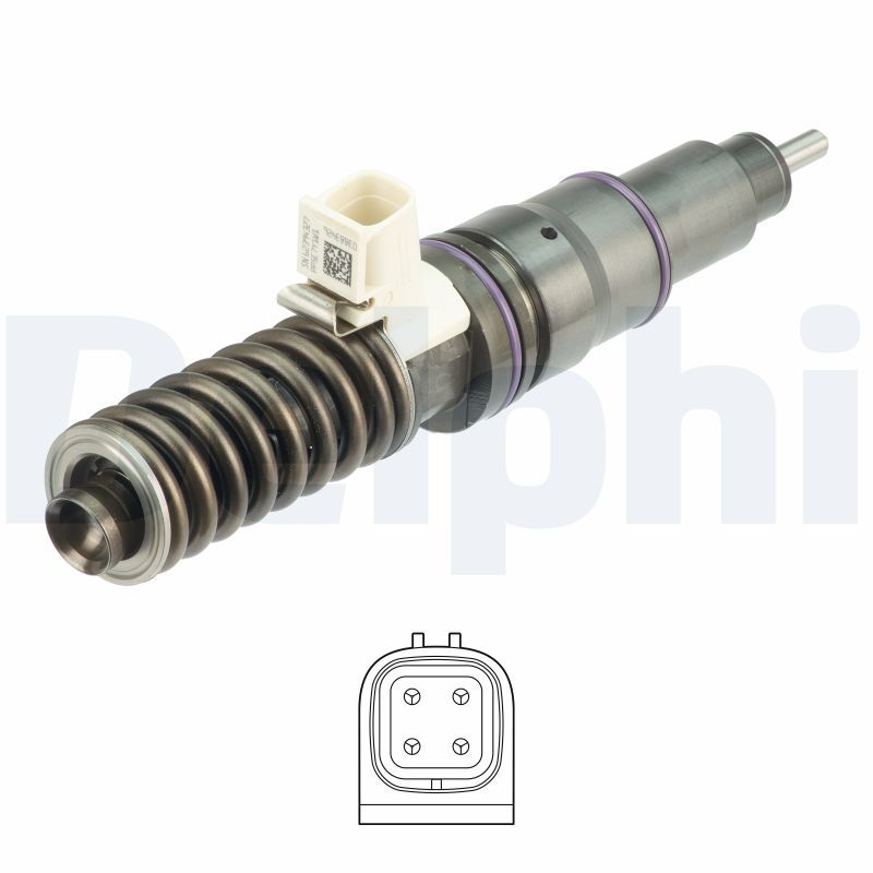 Einspritzventil DELPHI BEBE5H00001-12B1