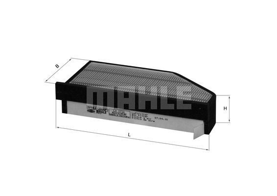 Luftfilter KNECHT LX 1710