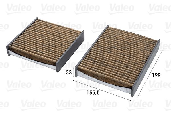 Filter, kupéventilation VALEO 701007