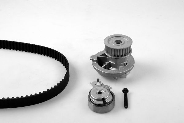 Wasserpumpe + Zahnriemensatz HEPU pk03141