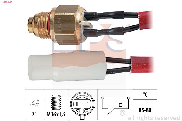 Temperaturschalter, Kühlerlüfter EPS 1.850.065