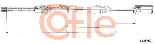 Seilzug, Feststellbremse COFLE 11.6762
