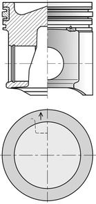 Kolben KOLBENSCHMIDT 41522600