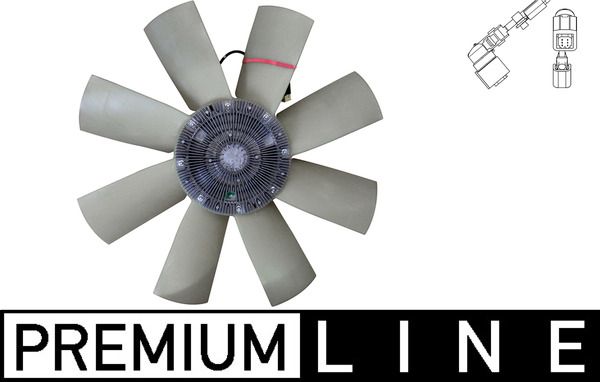 Lüfter, Motorkühlung MAHLE CFF477000P