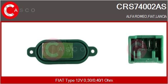 Widerstand Innenraumgebläse Casco CRS74002AS