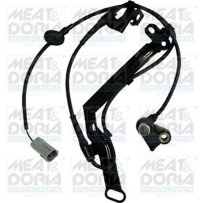 Sensor, Raddrehzahl MEAT & DORIA 90293