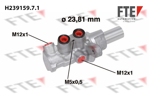 Hauptbremszylinder FTE 9220302