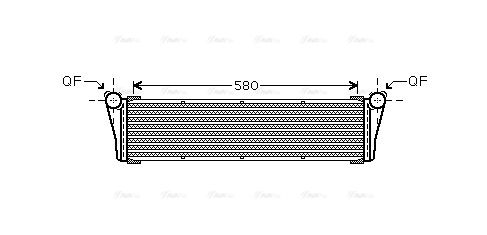 Kühler, Motorkühlung AVA QUALITY COOLING pr2053