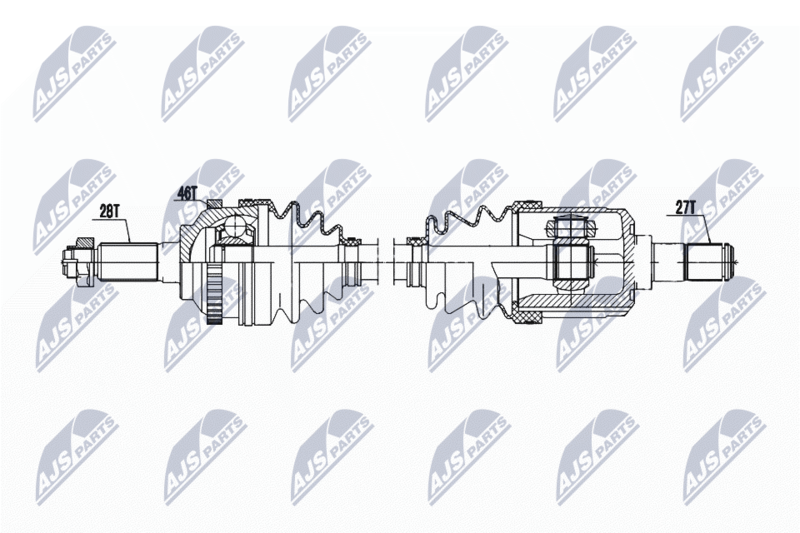 Antriebswelle NTY NPW-KA-386