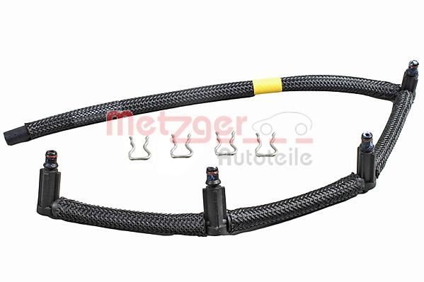 Schlauch, Leckkraftstoff METZGER 0840099