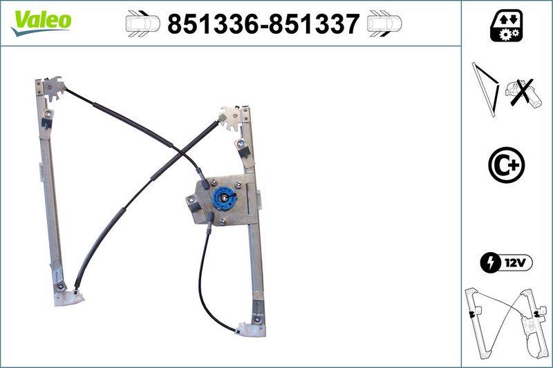Fensterheber VALEO 851336
