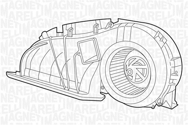 Innenraumgebläse MAGNETI MARELLI 069401324010