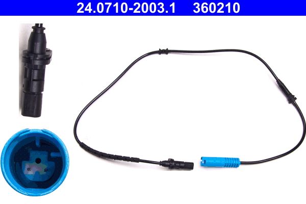 Sensor, Raddrehzahl ATE 24.0710-2003.1