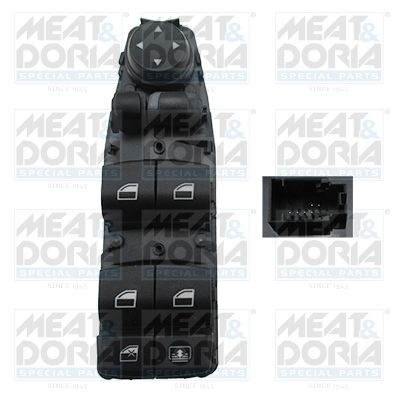 Schalter, Fensterheber MEAT & DORIA 26005
