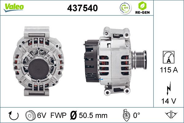 Generator VALEO 437540