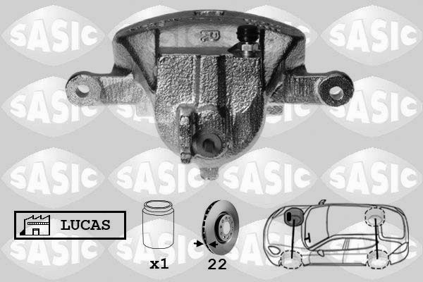 Bremssattel SASIC 6506145