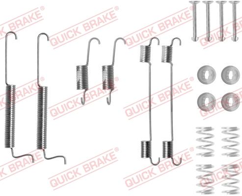 Zubehörsatz, Bremsbacken QUICK BRAKE 105-0795