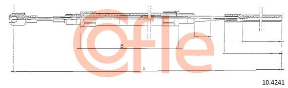 Seilzug, Feststellbremse COFLE 10.4241