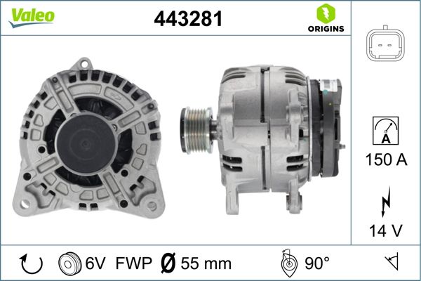 Generator VALEO 443281