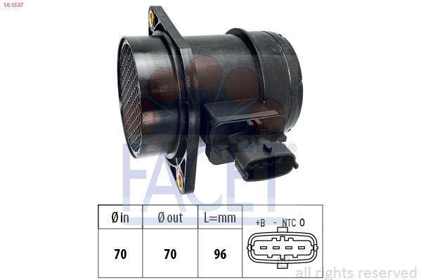 Luftmassenmesser FACET 10.1537