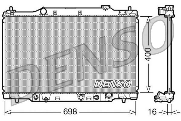 Kühler, Motorkühlung DENSO DRM40016