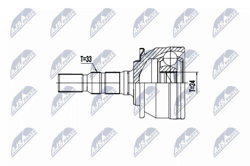 Gelenksatz Antriebswelle NTY NPZ-PL-037