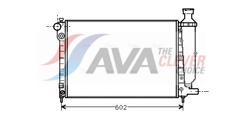 Kühler, Motorkühlung AVA QUALITY COOLING PE2014
