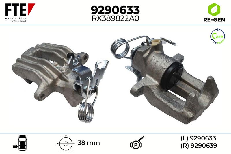 Bremssattel FTE 9290633