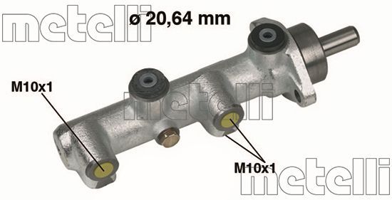 Hauptbremszylinder METELLI 05-0129